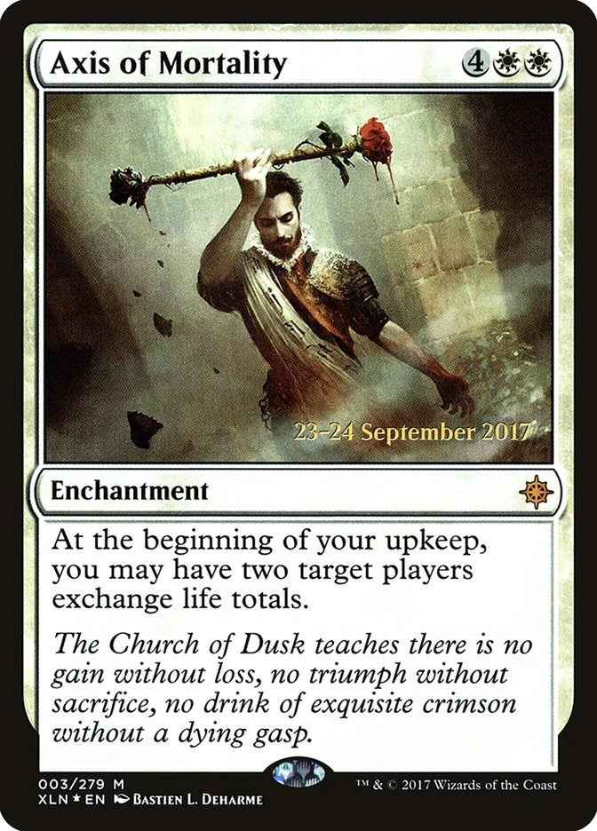 Image for Axis of Mortality (3) (PRE) - Magic: The Gathering