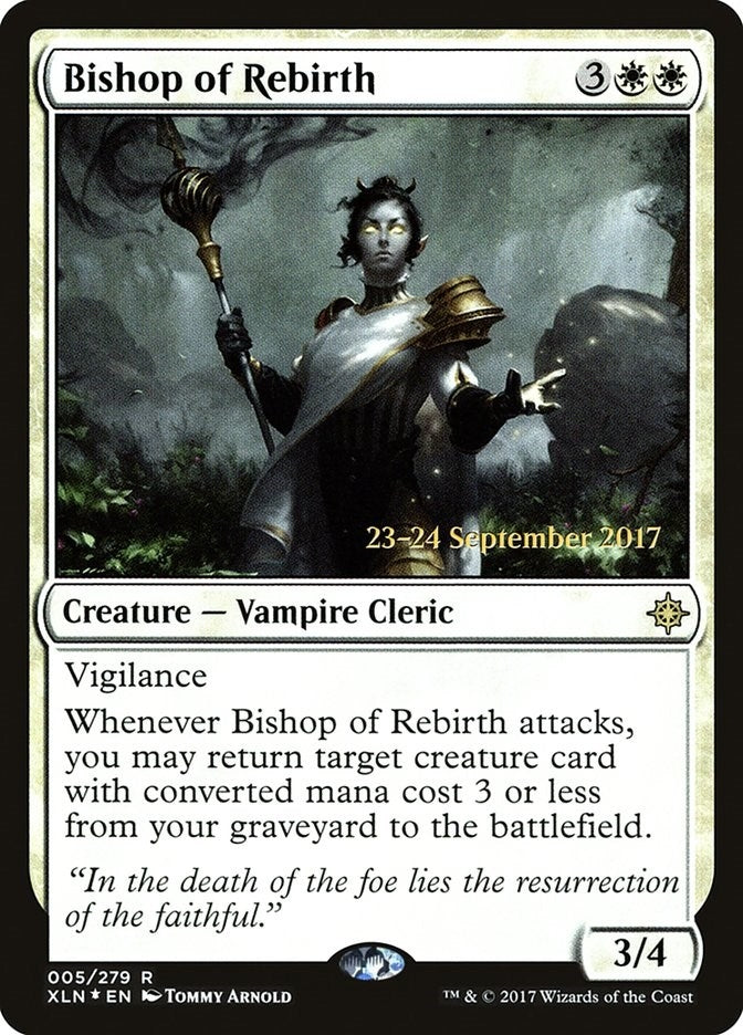 Image for Bishop of Rebirth (5) (PRE) - Magic: The Gathering