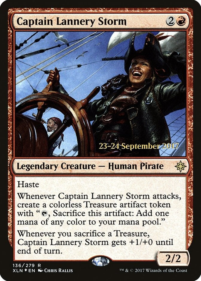 Image for Captain Lannery Storm (136) (PRE) - Magic: The Gathering