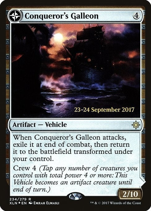 Image for Conqueror's Galleon (234) (PRE) - Magic: The Gathering