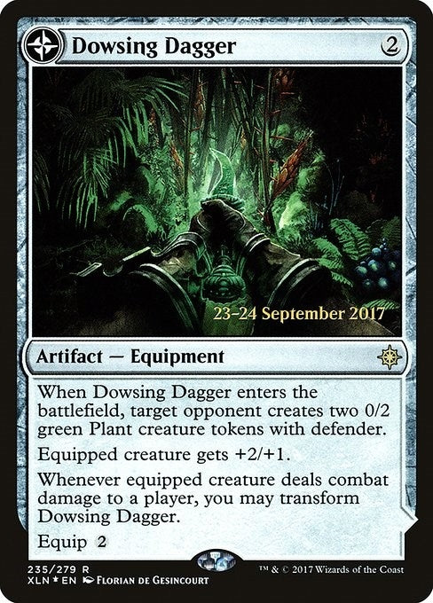 Image for Dowsing Dagger (235) (PRE) - Magic: The Gathering