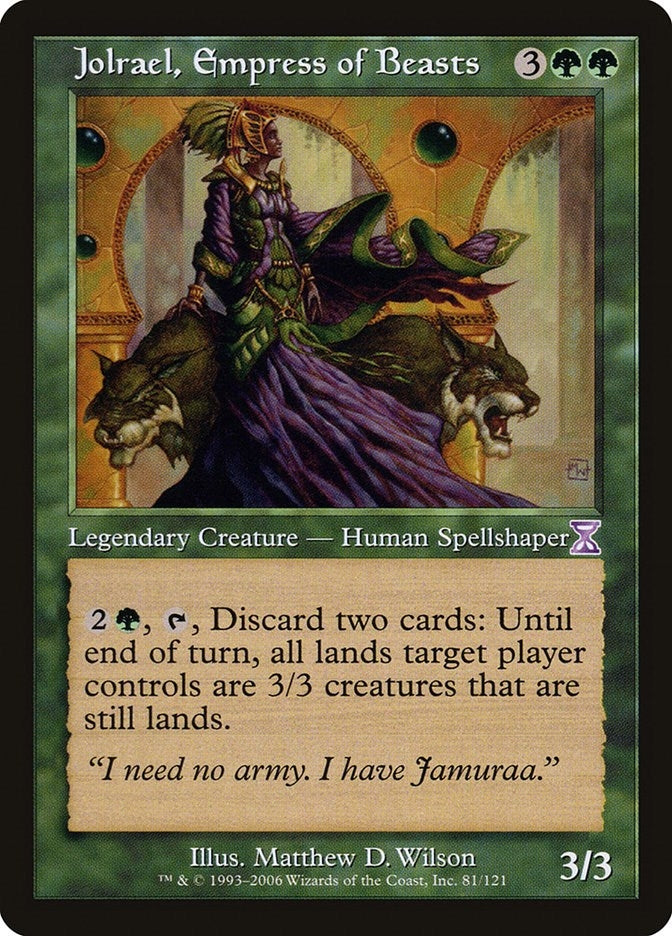 Image for Jolrael, Empress of Beasts (81) (TSB) - Magic: The Gathering