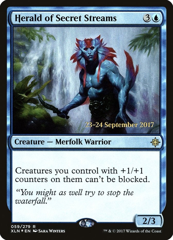 Image for Herald of Secret Streams (59) (PRE) - Magic: The Gathering