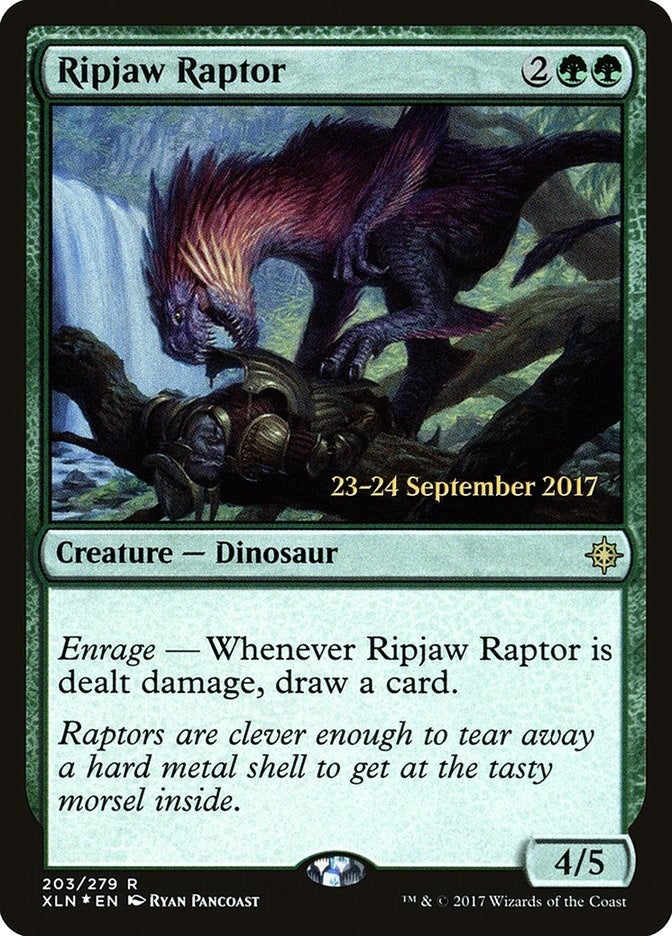 Image for Ripjaw Raptor (203) (PRE) - Magic: The Gathering