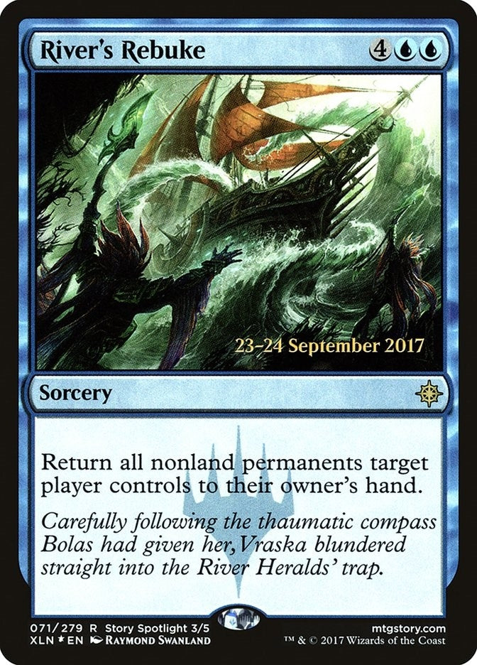 Image for River's Rebuke (71) (PRE) - Magic: The Gathering