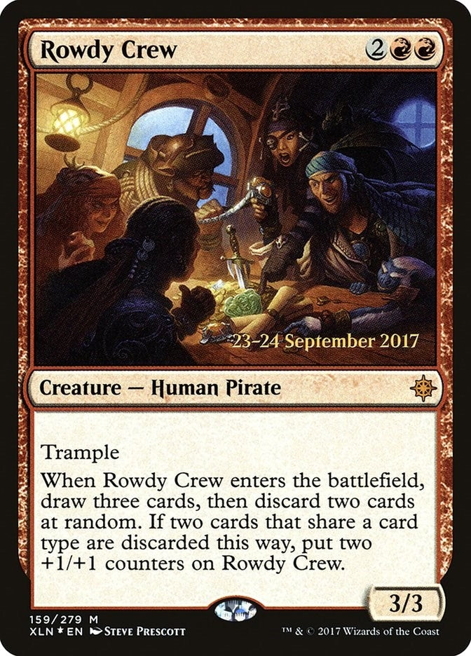 Image for Rowdy Crew (159) (PRE) - Magic: The Gathering
