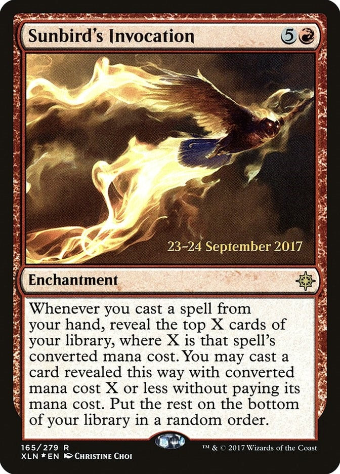 Image for Sunbird's Invocation (165) (PRE) - Magic: The Gathering