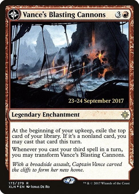 Image for Vance's Blasting Cannons (173) (PRE) - Magic: The Gathering