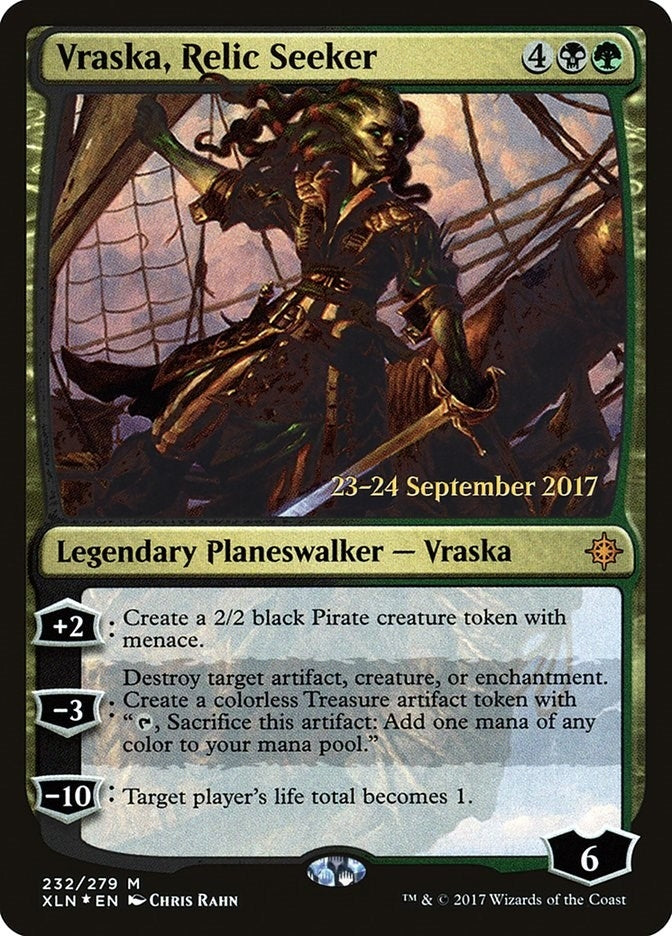 Image for Vraska, Relic Seeker (232) (PRE) - Magic: The Gathering