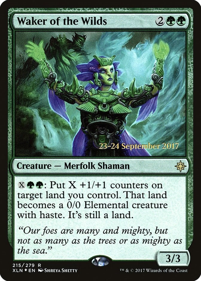 Image for Waker of the Wilds (215) (PRE) - Magic: The Gathering