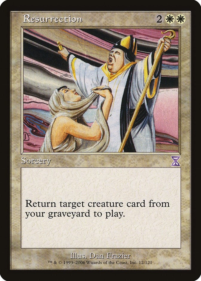 Image for Resurrection (12) (TSB) - Magic: The Gathering