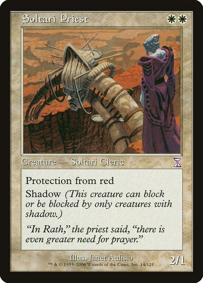 Image for Soltari Priest (14) (TSB) - Magic: The Gathering