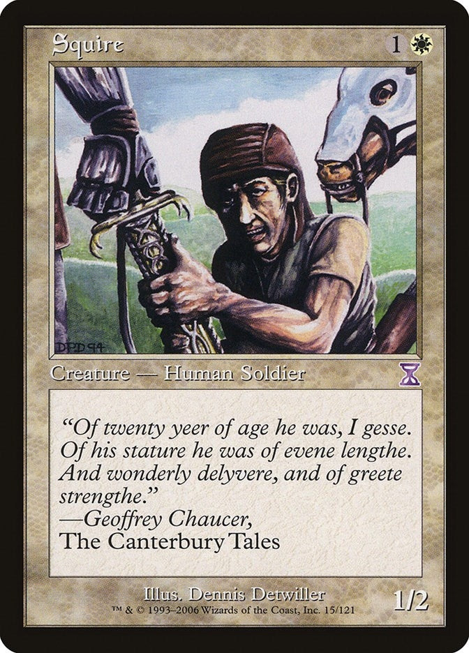 Image for Squire (15) (TSB) - Magic: The Gathering