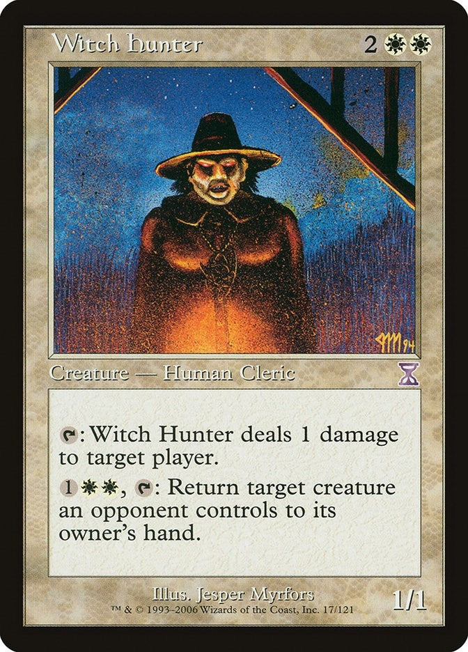 Image for Witch Hunter (17) (TSB) - Magic: The Gathering