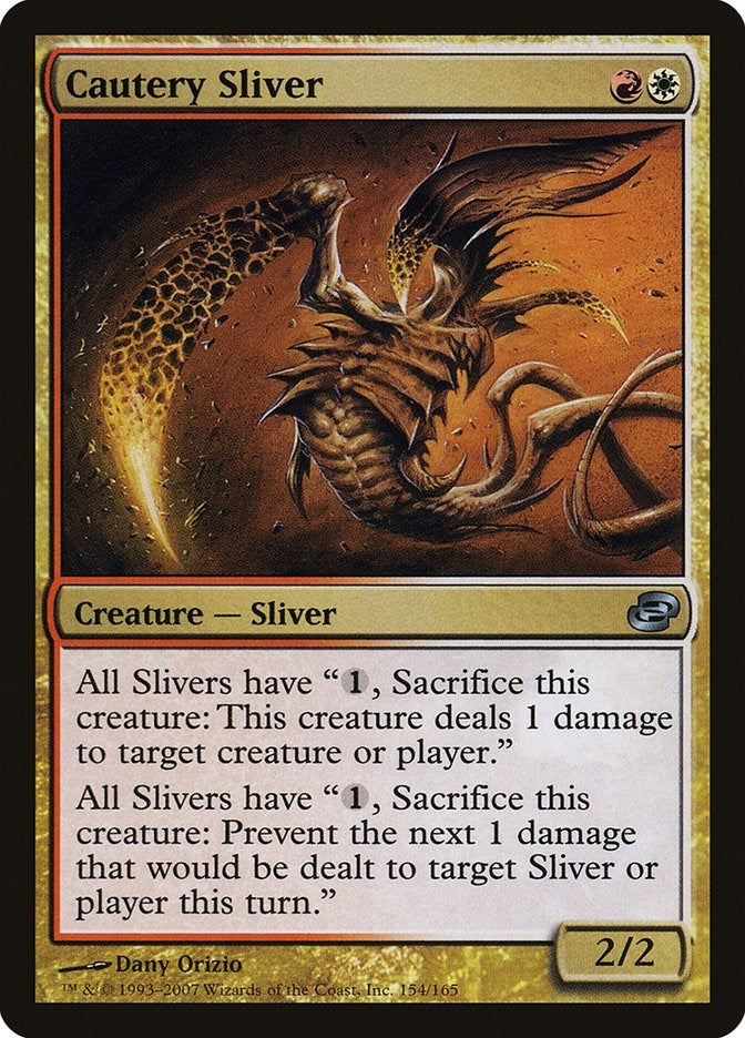 Image for Cautery Sliver (154) (PLC) - Magic: The Gathering
