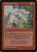 Image for Goblin War Cry (P02) - Magic: The Gathering