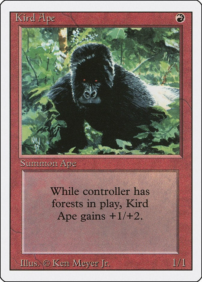 Image for Kird Ape (3ED) - Magic: The Gathering