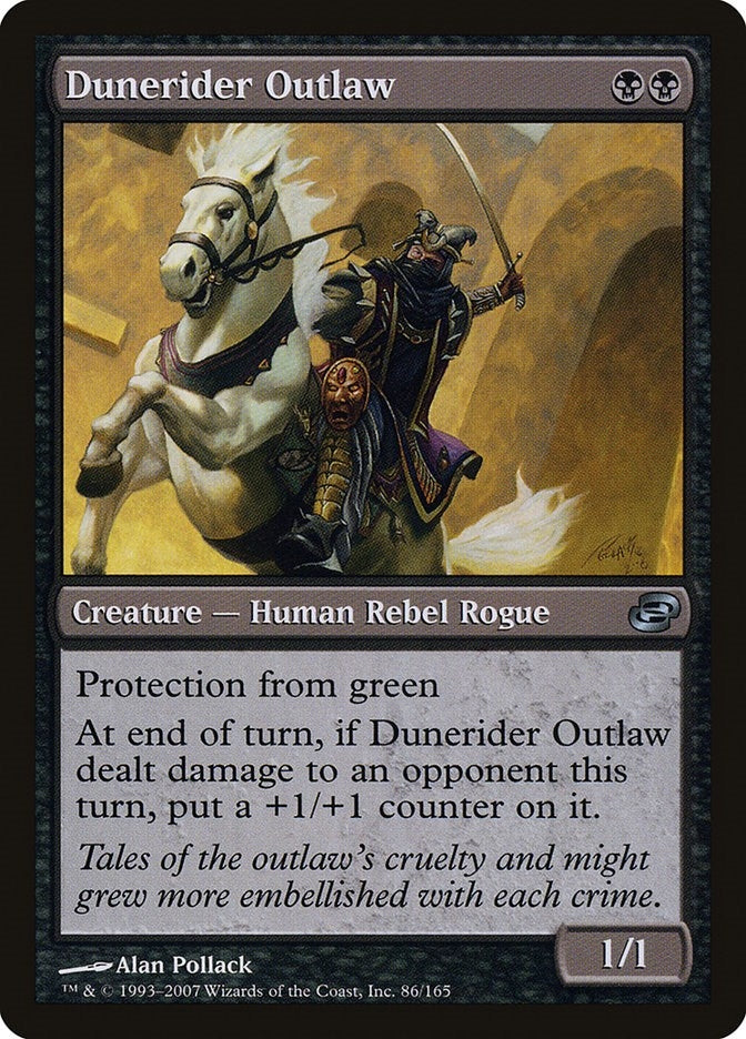 Image for Dunerider Outlaw (86) (PLC) - Magic: The Gathering