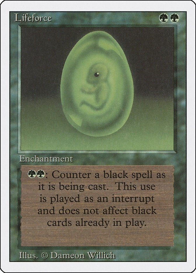 Image for Lifeforce (3ED) - Magic: The Gathering