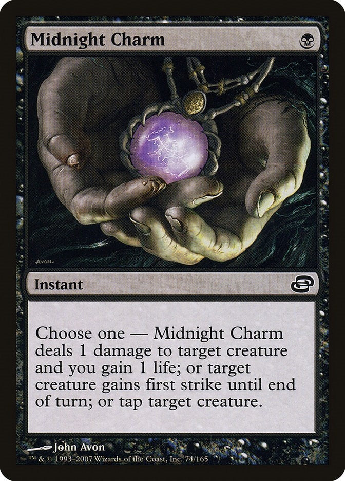 Image for Midnight Charm (74) (PLC) - Magic: The Gathering