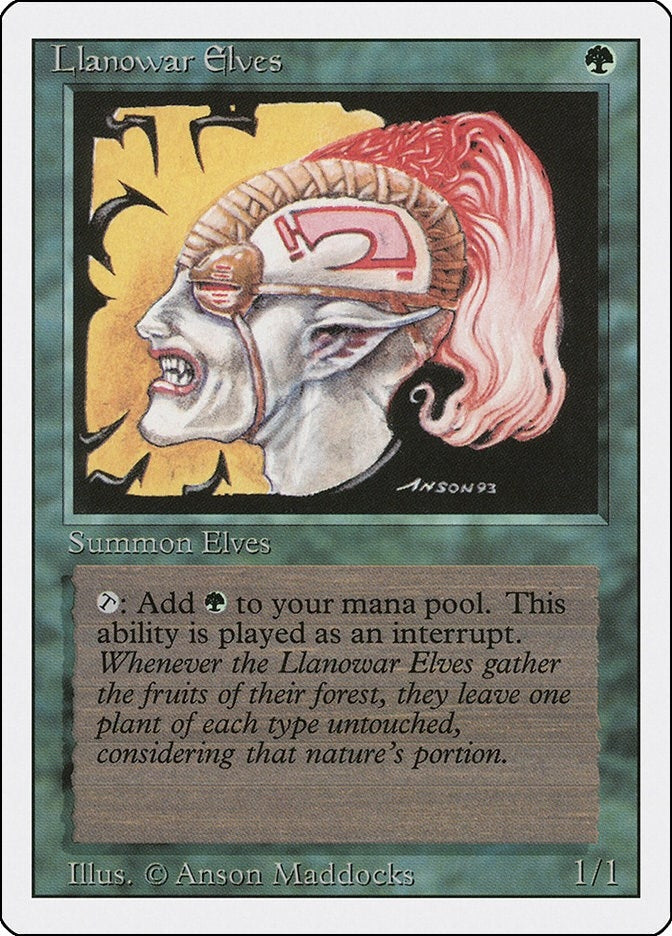Image for Llanowar Elves (3ED) - Magic: The Gathering