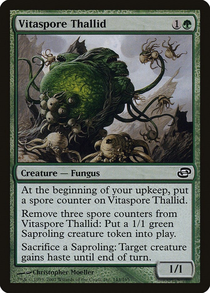 Image for Vitaspore Thallid (143) (PLC) - Magic: The Gathering