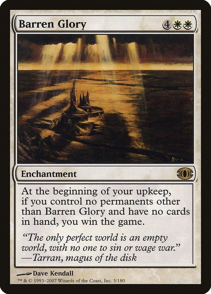 Image for Barren Glory (3) (FUT) - Magic: The Gathering