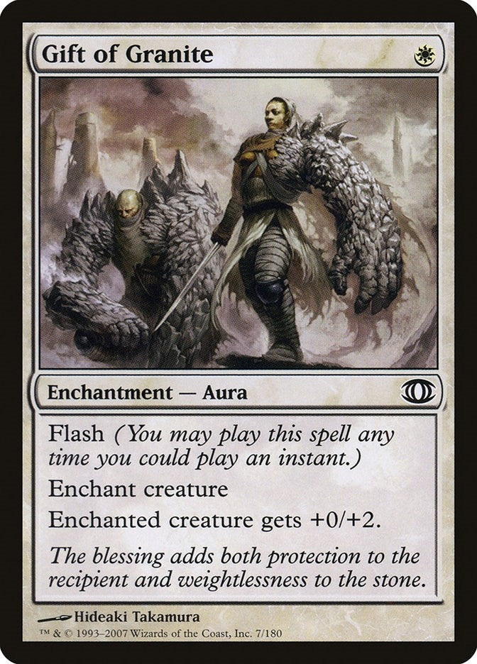 Image for Gift of Granite (7) (FUT) - Magic: The Gathering