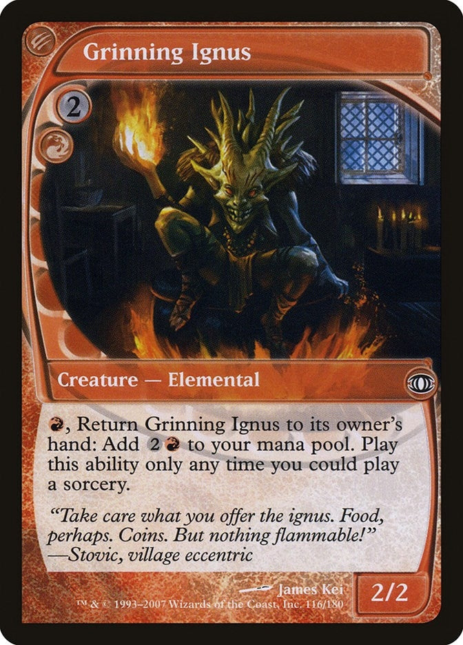 Image for Grinning Ignus (116) (FUT) - Magic: The Gathering
