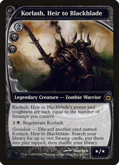 Korlash, Heir to Blackblade (87) (FUT)