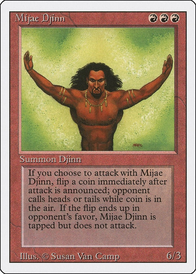 Image for Mijae Djinn (3ED) - Magic: The Gathering