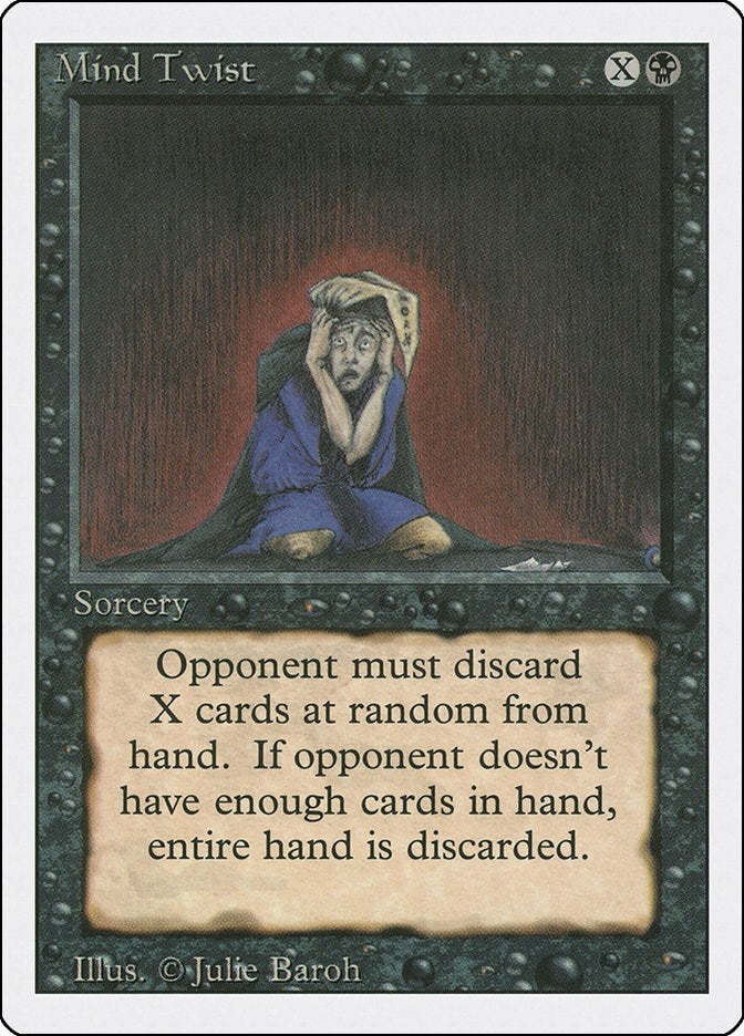 Image for Mind Twist (3ED) - Magic: The Gathering