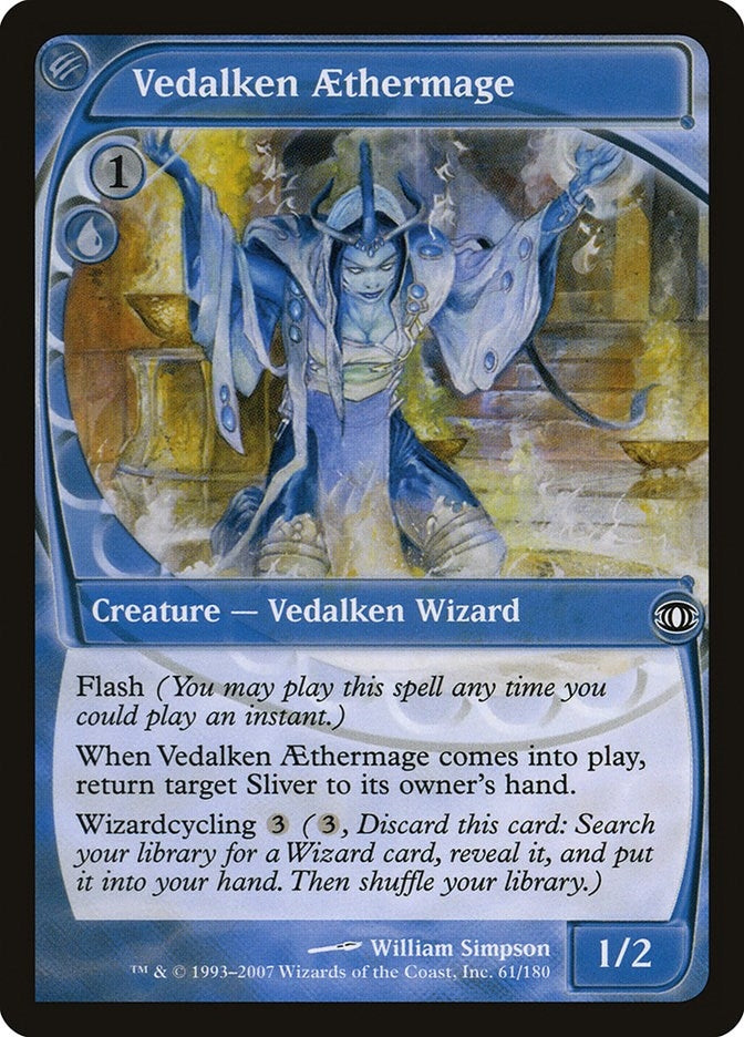Image for Vedalken Aethermage (61) (FUT) - Magic: The Gathering
