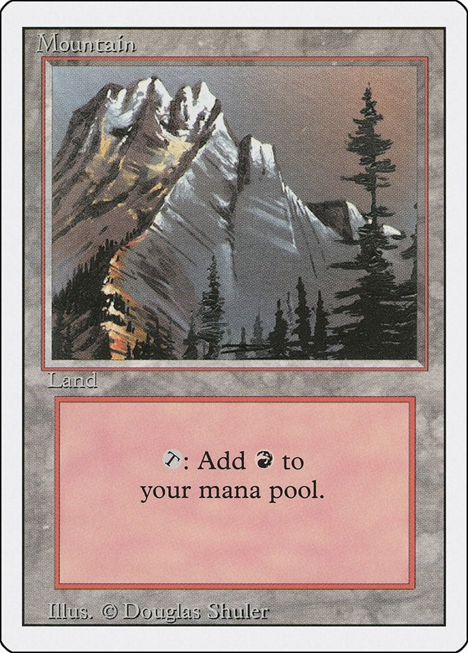 Image for Mountain (A) (290) (3ED) - Magic: The Gathering
