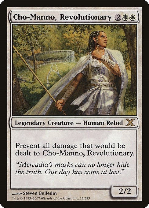 Image for Cho-Manno, Revolutionary (12) (10E) - Magic: The Gathering