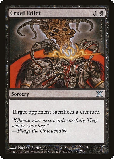 Cruel Edict (133) (10E)