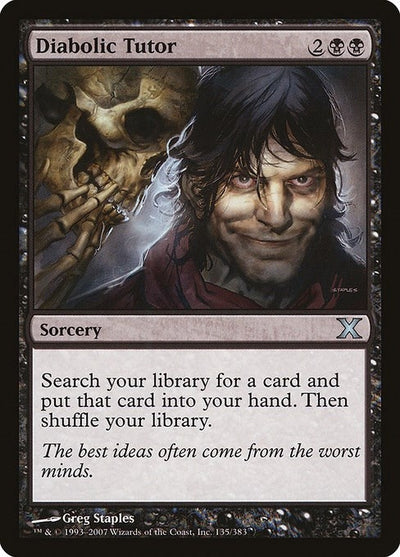 Diabolic Tutor (135) (10E)