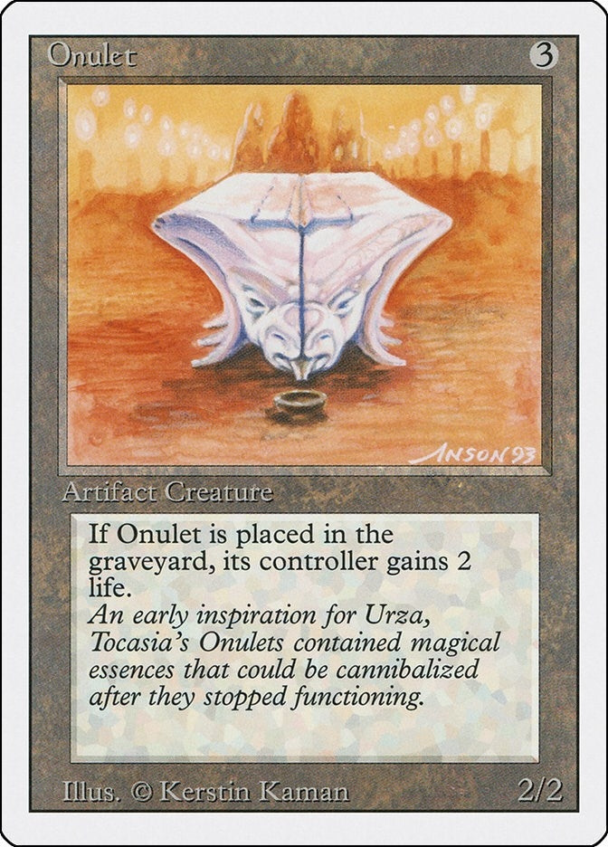 Image for Onulet (3ED) - Magic: The Gathering