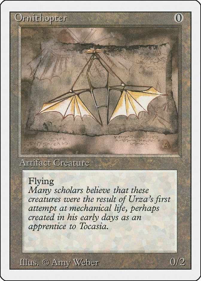 Image for Ornithopter (3ED) - Magic: The Gathering