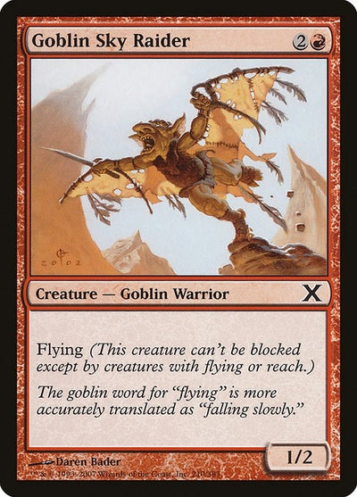 Goblin Sky Raider (210) (10E)