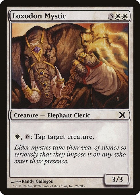Image for Loxodon Mystic (26) (10E) - Magic: The Gathering