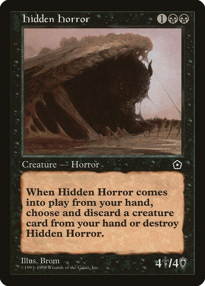 Image for Hidden Horror (P02) - Magic: The Gathering