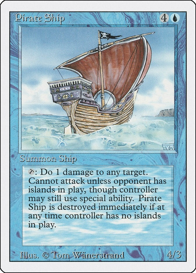 Image for Pirate Ship (3ED) - Magic: The Gathering