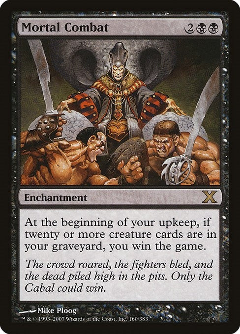 Image for Mortal Combat (160) (10E) - Magic: The Gathering