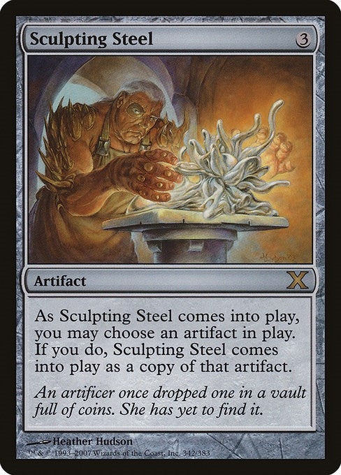 Image for Sculpting Steel (342) (10E) - Magic: The Gathering