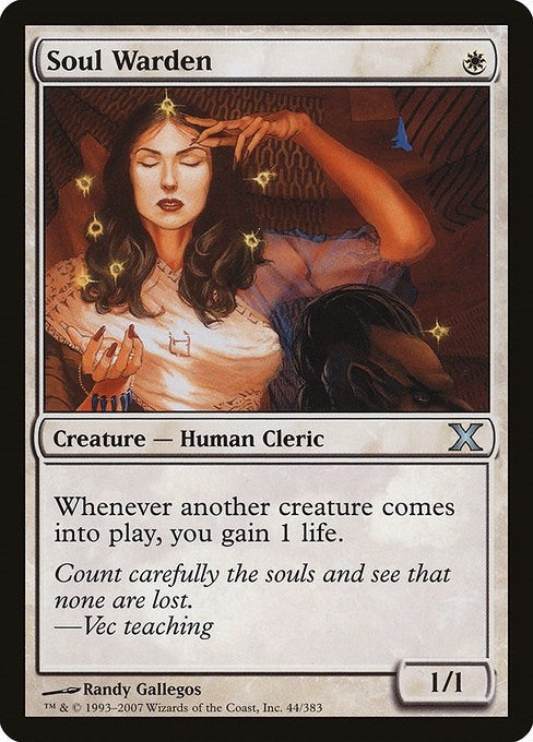 Image for Soul Warden (44) (10E) - Magic: The Gathering
