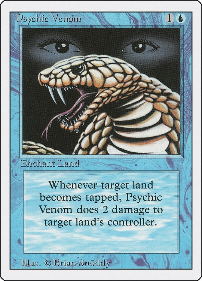 Image for Psychic Venom (3ED) - Magic: The Gathering