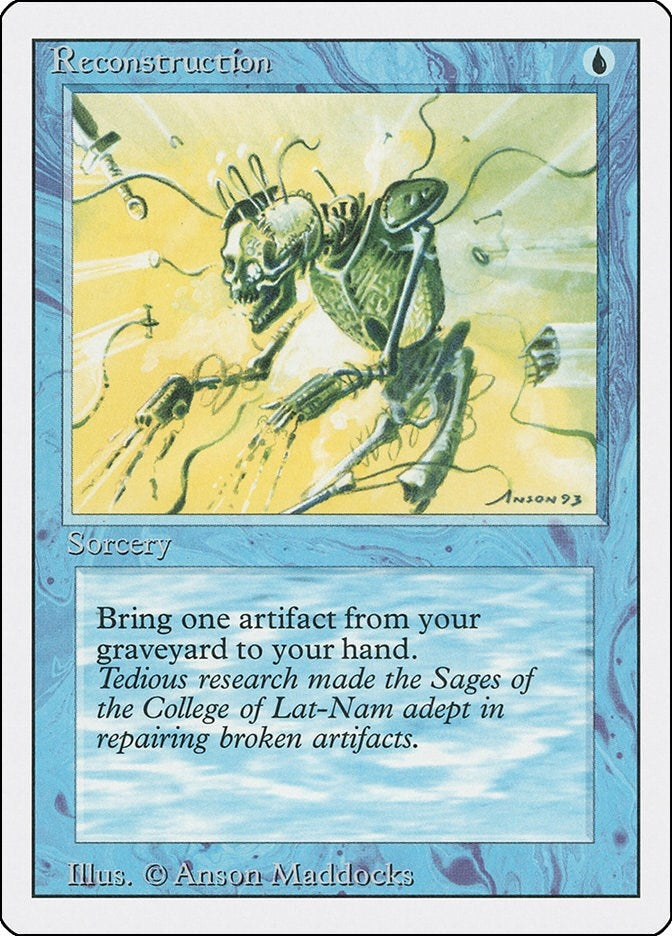 Image for Reconstruction (3ED) - Magic: The Gathering