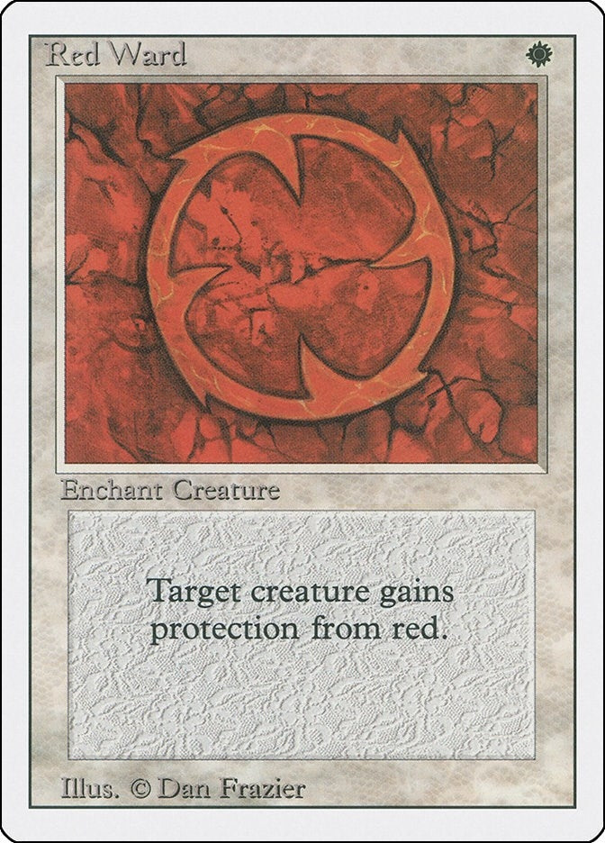 Image for Red Ward (3ED) - Magic: The Gathering