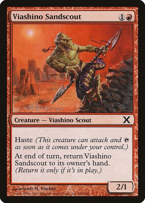 Image for Viashino Sandscout (246) (10E) - Magic: The Gathering